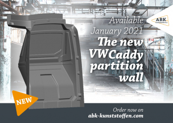 Partition wall new VW Caddy